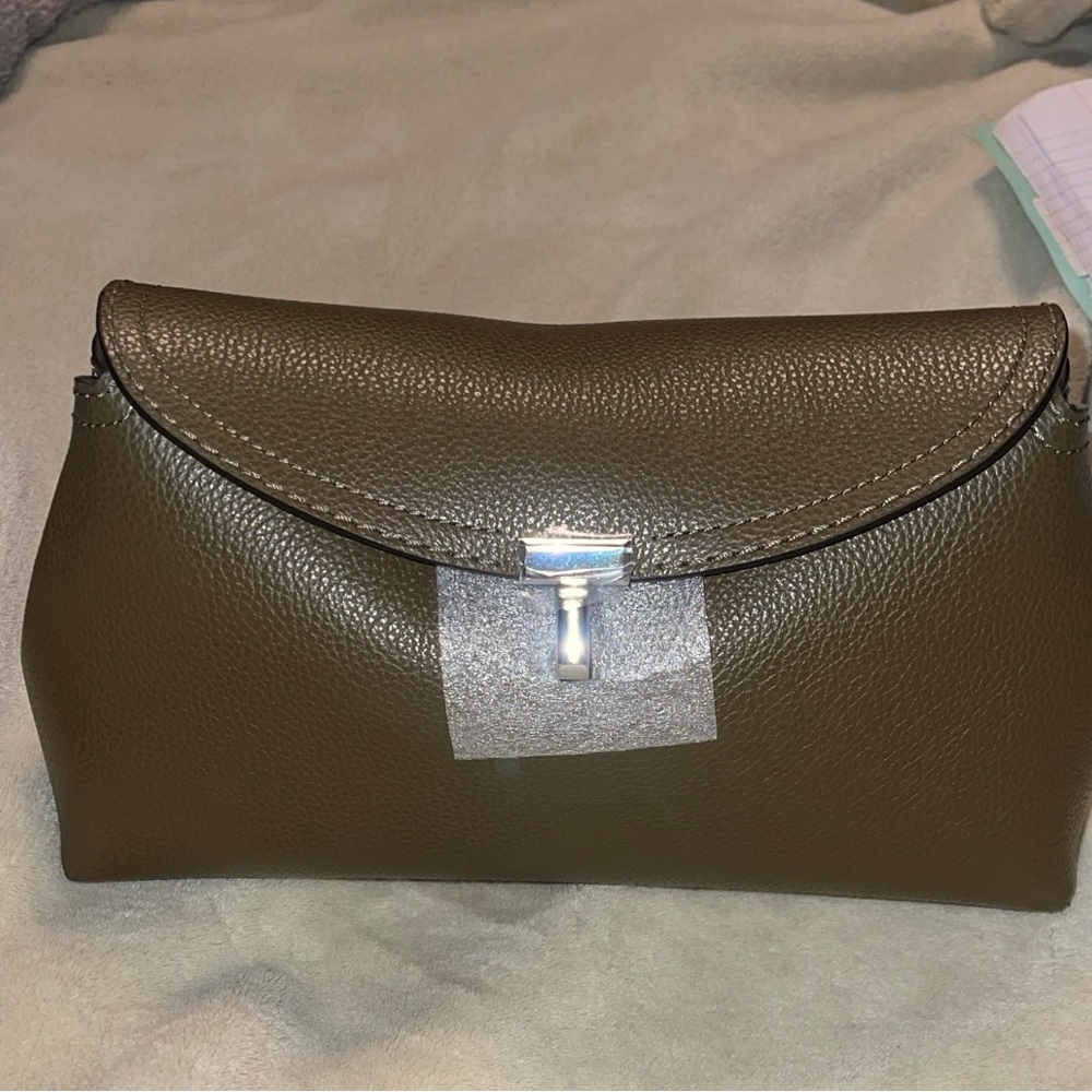 Toteme Taupe Leather Shoulder Bag - Picture 2 of 3